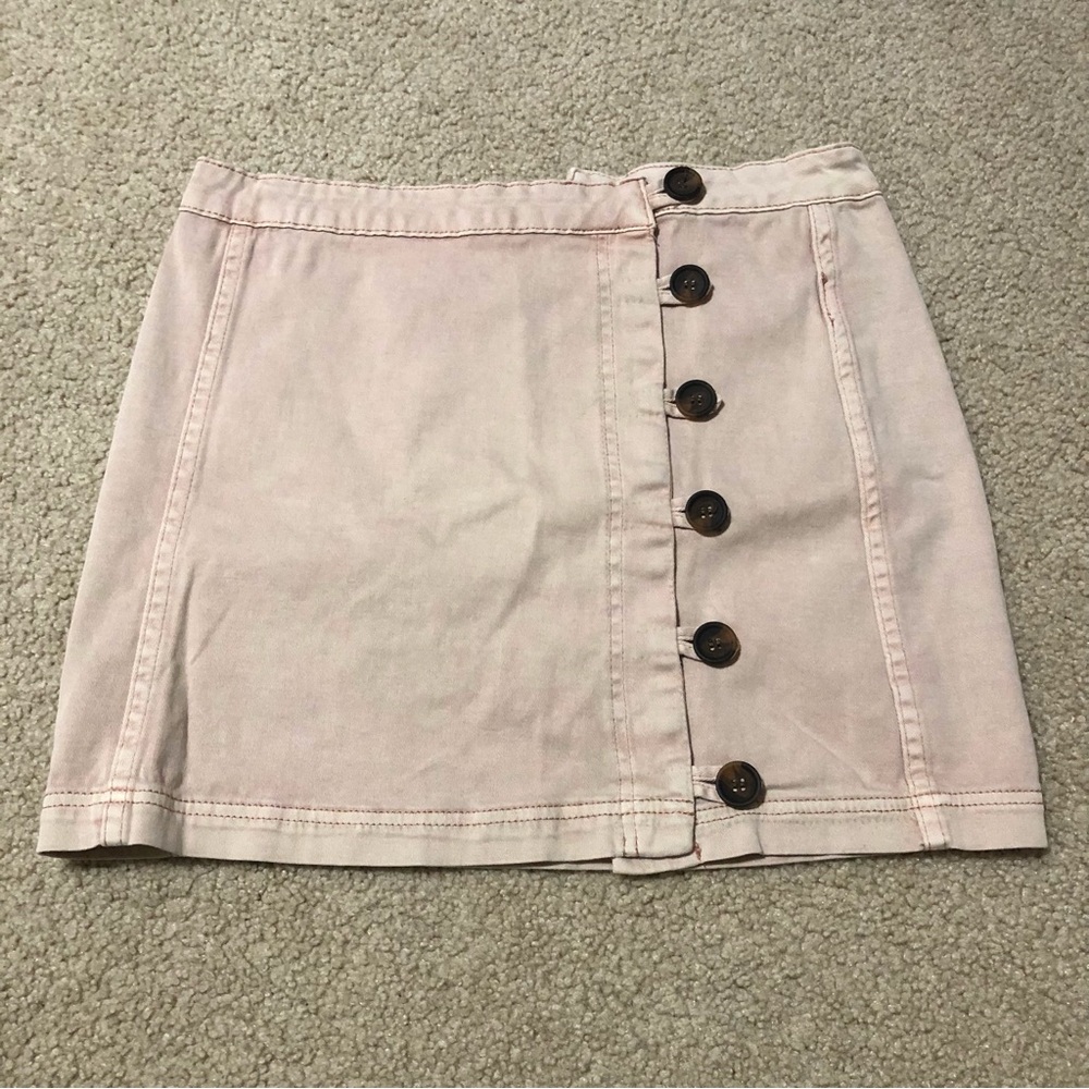 Soprano Burgundy and Blush Mini Skirt Duo • L - Picture 5 of 5